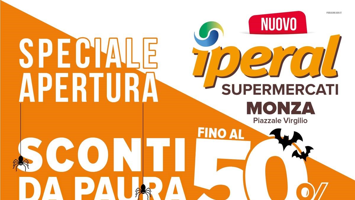 Volantino Iperal nuova apertura a Monza dal 28 ottobre 2026