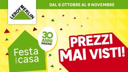 Volantino Leroy Merlin dal 6 ottobre 2026