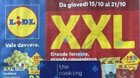 Volantino Lidl dal 15 ottobre 2026