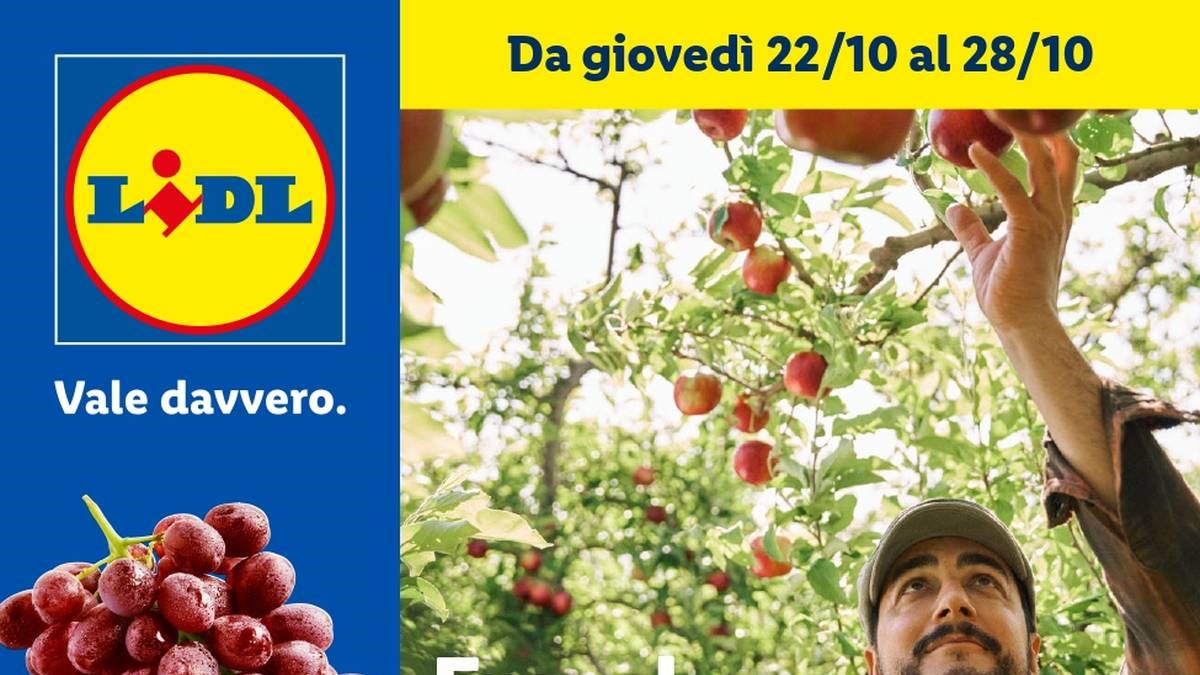 Volantino Lidl Frutta e Verdura dal 22 ottobre 2026