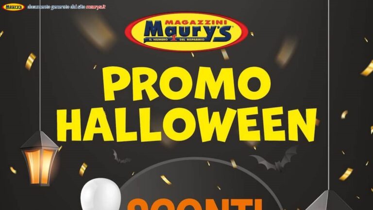 Volantino Maury's Halloween 2026