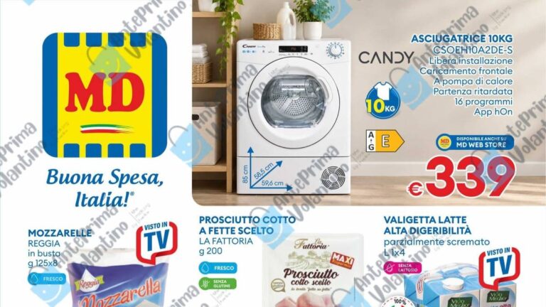 Volantino MD dal 20 ottobre 2026 in anteprima