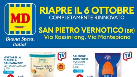 Volantino MD dal 6 ottobre 2026 riapre a San Pietro Vernotico