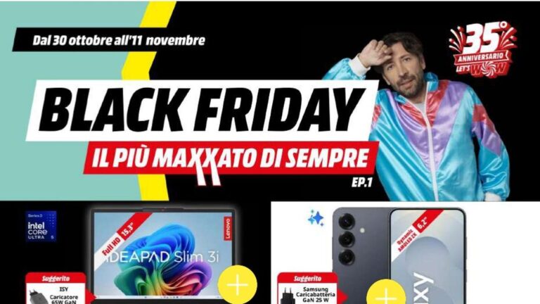 Volantino Mediaworld dal 30 ottobre 2026