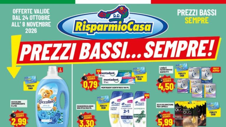 Volantino Risparmio Casa dal 24 ottobre 2026