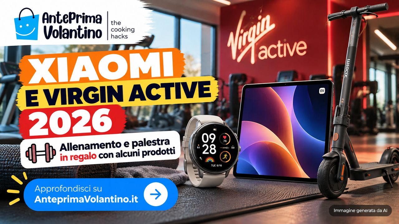 Xiaomi e Virgin Active 2026, tre mesi di allenamento e ingressi in palestra in regalo, come funziona